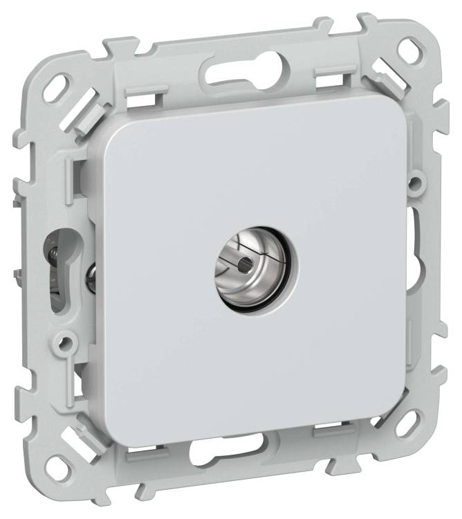 ТВ-розетка оконечная тип M IEK Flite FI-A13-O-K36 жемчуг