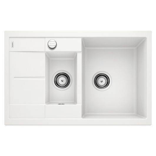 Мойка кухонная Blanco Metra 6 S Compact 527114 мягкий белый
