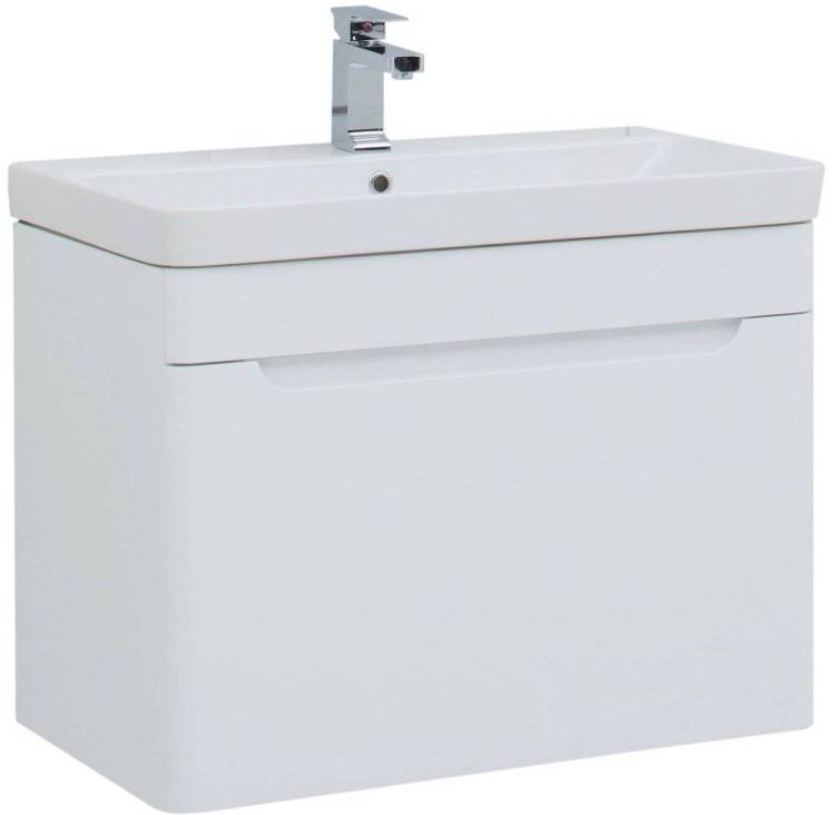 Тумба с раковиной Aquanet София 80