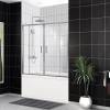 Душевая шторка на ванну BelBagno Uno VF-2-170/145-P-Cr