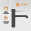 Смеситель для раковины Orange Karl M05-021B,черный фото 8