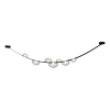 Подвесной светильник Crystal Lux Bosque Sp7 L3000 Black/Transparent