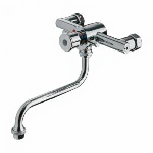 Смеситель для раковины Remer Tempor TE41M с поворотным изливом, хром