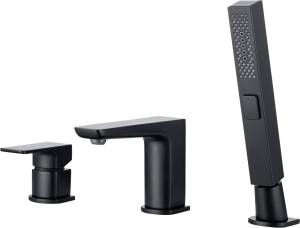 Смеситель на борт ванны Allen Brau Infinity 5.21008-31 чёрный матовый