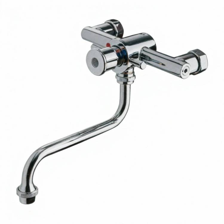 Смеситель для раковины Remer Tempor TE41M с поворотным изливом, хром