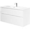 Тумба с раковиной BelBagno Marino H100 bianco lucido фото 2