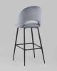 Стул барный Stool Group Меган AV 415-H14-08(B) велюр серый фото 5