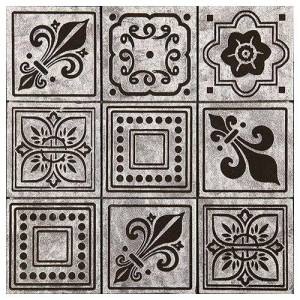 Мозаика Skalini Trafalgar TRG-7 Черно Бежевая (9.8x9.8) 30x30