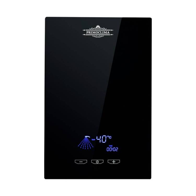 Проточный водонагреватель Primoclima Vita 8.5 кВт, электрический, черный