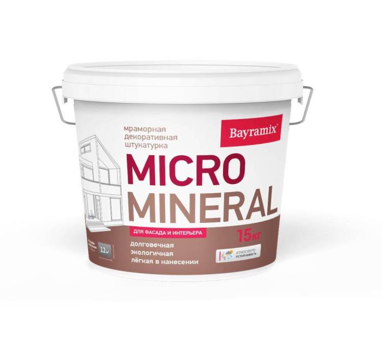 Декоративная штукатурка Bayramix Micro Mineral 673 15кг