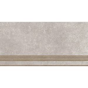 Ступень Global Tile Coral Rock ST183VG Серый 30x60