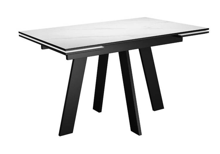 Кухонный стол Дик SKM110 00-00082902 Белый мрамор