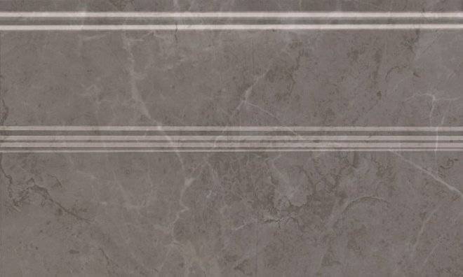 Плинтус Kerama Marazzi Гран Пале FMB011 серый 25x15