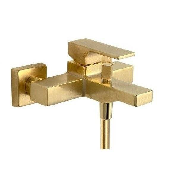 Смеситель для ванны Remer Absolute AU05BG брашированное золото