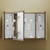 Зеркало-шкаф Sancos Mirror MI120ECH 119x74, дуб чарльстон фото 4