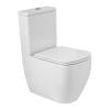 Унитаз-компакт BelBagno Luce BB2197CP-TOR/SC/BB2197T безободковый, сиденье микролифт