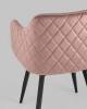 Кресло Stool Group Ника MC66-5F KD HLR-44 велюр пыльно-розовый фото 7