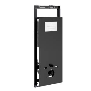 Система инсталляции для унитазов Wasserkraft Salm 27TLT.010.ME.BL.WH03 клавиша белый