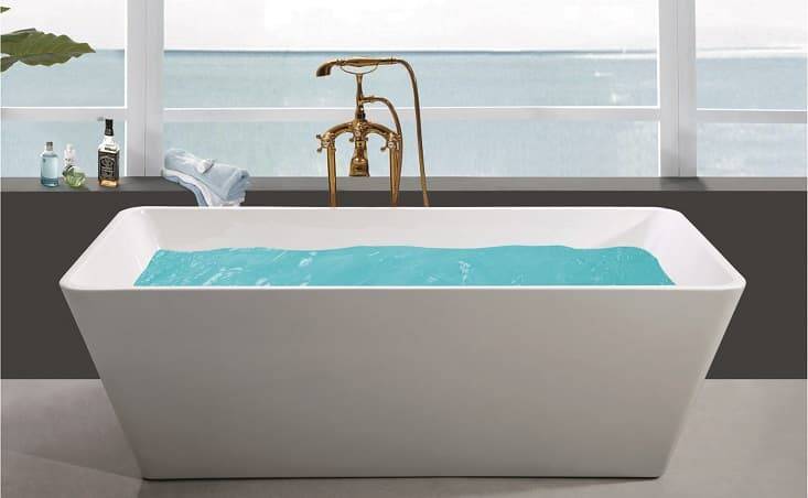 Акриловая ванна Esbano Vienna ESVAVIEN белая 170x80x56