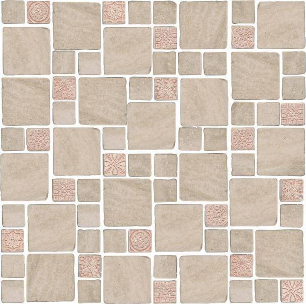 Мозаика Kerama Marazzi Риальто Антика MBD008 бежевый матовый 30x30