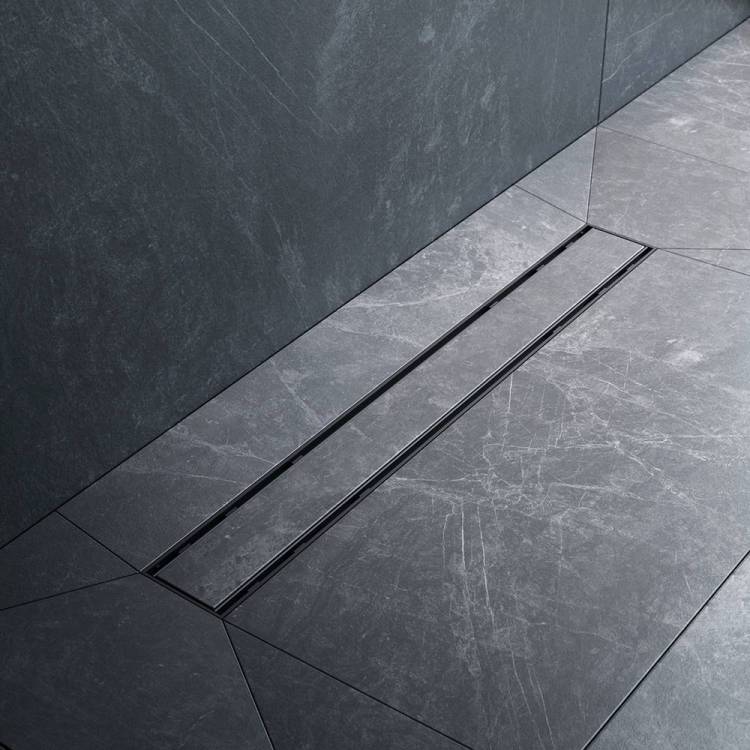 Душевой лоток Am.Pm PrimeFlow W02SC-U11-060-04BM универсальный затвор Tile 60см, черный матовый