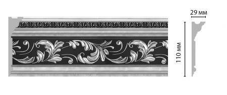 Плинтус потолочный DECOMASTER D225-63 240x2.9x11