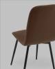 Стул Stool Group Easy fb-easy-vl-23 коричневый, велюр фото 7