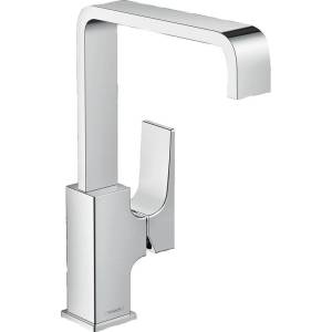 Смеситель для раковины Hansgrohe Metropol 32511000 Push-Open с донным клапаном
