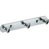 Планка с крючками (3 крючка) Savol S-003253 хром