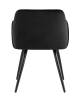 Набор из 2 стульев Stool Group Монарх New DC-1502 HLR-66 X2 черный фото 4