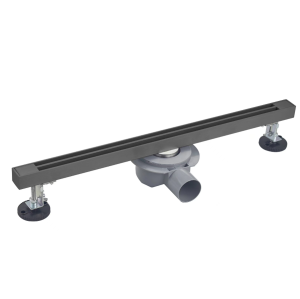 Душевой лоток Wonzon & Woghand WW-65409T-GM Темный графит, 900x32