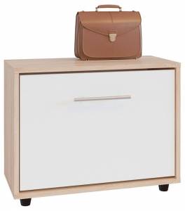 Тумба для обуви Сокол ТП-1 4680212006821, ШОТП1Сб Дуб сонома/белый