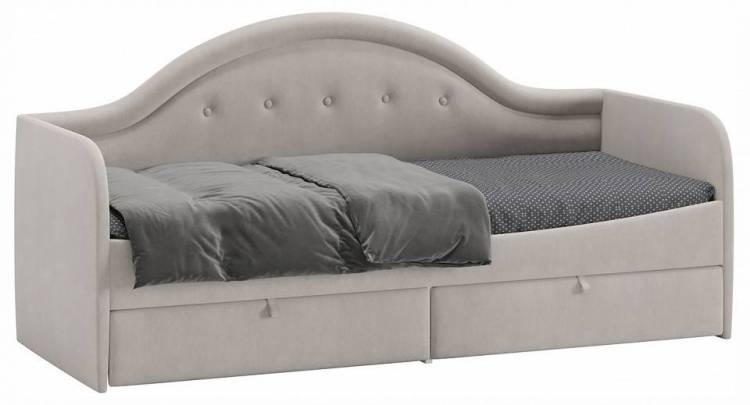 Кровать односпальная Трия Адель TRI_224403 Мокко светлый