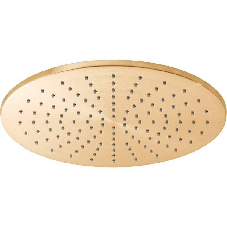 Верхний душ Paffoni Master King ZSOF079HGSP золотой брашированный