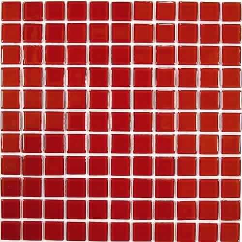 Мозаика Bonaparte Red glass (2.5x2.5) 30x30