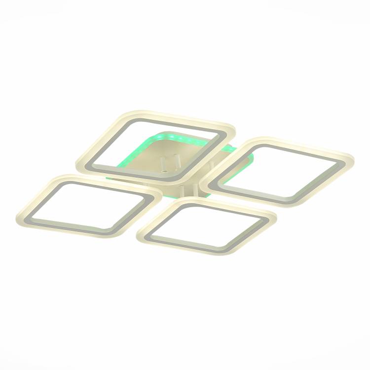 Потолочная светодиодная люстра Evoluce Кватро SLE200452-04RGB