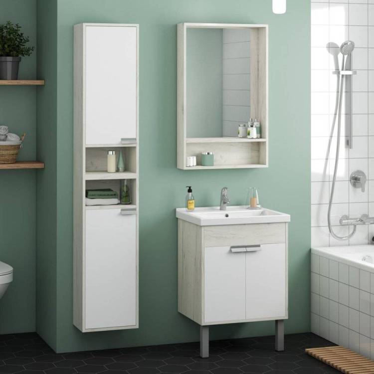 Мебель для ванной AQUATON Флай 60 дуб крафт
