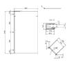 Шторка на ванну AM.PM Gem W90BS-080-140BM стекло матовое фото 8