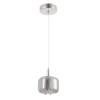 Подвесной светильник Crystal Lux BOX SP1 CHROME/SMOKE фото 2