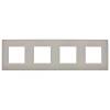 Рамка 4-постовая IEK Skandy SK-M42-K10 бежевый фото 3