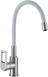 Смеситель для кухни Rossinka Z Z35-35U-White с гибким изливом