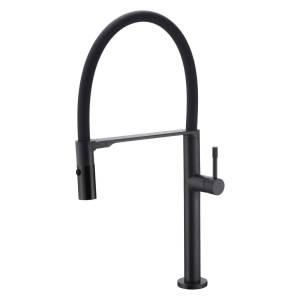 Смеситель для кухни Boheme Uno 114-B Black