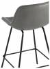 Стул полубарный Stool Group Деймон AV 463-Pg-08(PP) экокожа серый фото 6