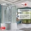 Душевая кабина AvaCan EM5912RT стандартная, 120x90x220 фото 7