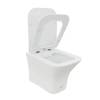 Унитаз подвесной Cerutti Spa VETTORE Aria MW CT9242, матовый белый фото 6