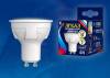 Лампа светодиодная диммируемая Uniel GU10 6W 3000K матовая LED-JCDR 6W/WW/GU10/FR/DIM PLP01WH UL-00003990 фото 2