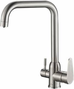 Смеситель для кухни ZorG Steel Hammer SH 725 INOX