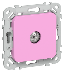 ТВ-розетка оконечная тип M IEK Flite FI-A13-O-K99 пурпурный