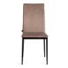 Стул Tetchair Capri (mod. BC565-DC) 21260 металл, флок, Beige (бежевый) HLR8/черный фото 5