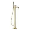 Смеситель для ванны AQUAme Siena AQM6218BG напольный, брашированное золото